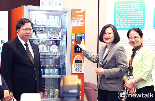 亞洲矽谷串連物聯網平台  蔡英文: 物聯網產值今年可破兆元