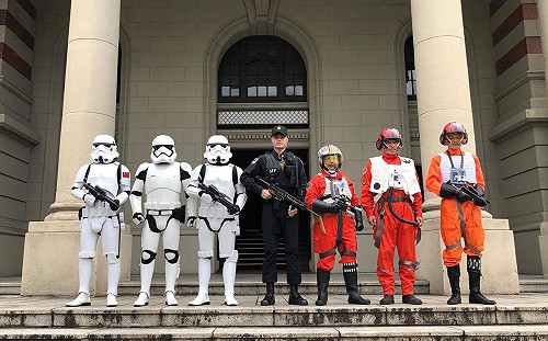 星戰 光劍 武技族 總統府另類慶五四