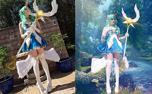 《英雄聯盟》被電競耽誤的coser？Sneaky扮索拉卡仙氣逼人