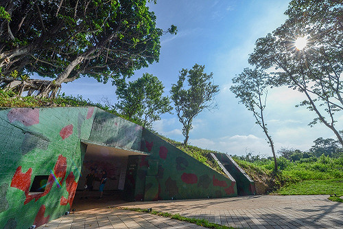 雙連坡碉堡公園啟用 鄭文燦：與軍方合作雙贏典範