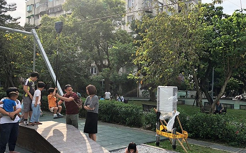 公園也可體驗滑索快感！松山區首座共融遊戲場啟用