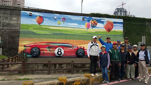 5座舌閥彩繪大變身！新北市河濱公園舒適又美麗