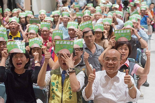 蘇貞昌首場市政說明會  自許當個「以民為主、效率第一」市長