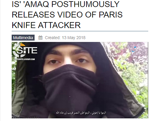 巴黎恐攻IS搞宣傳  稱刀手宣誓效忠巴格達迪