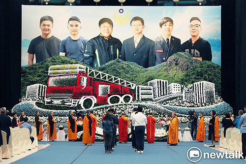 敬鵬勇消追思會  副總統頒褒揚令