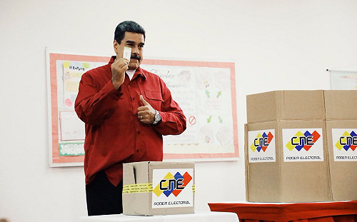 委內瑞拉大選被譏獨裁者加冕  美不承認放話制裁