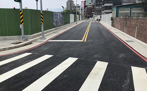 順暢對外路網 三峽國光青年社會住宅道路完工
