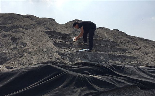 養鴨場旁遭爆掩埋爐渣?   高市環保局澄清