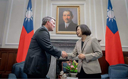 接見美參院賈德納  總統：再次證明挺台灣的聲音絕對不少