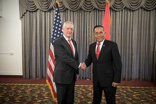 不止在南海航行自由  馬提斯：持續節奏穩定演習