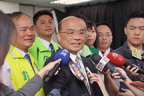 蘇貞昌：讓呂秀蓮能繼續為黨、為台灣貢獻