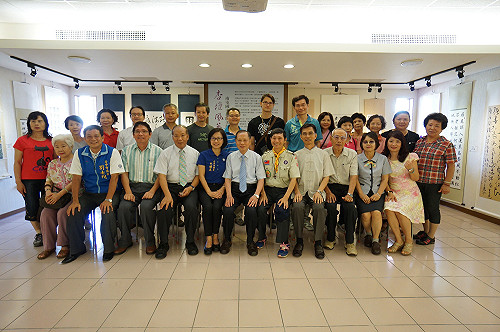 南屯國小教師美展開幕  萬和宮熱鬧滾滾