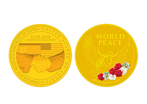 新加坡搭川金會熱潮撈錢  3萬元紀念金幣賣光