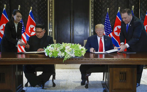 快訊》川金會簽屬正式文件   川普：雙方都很滿意