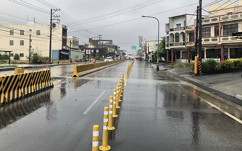 快訊》一度發淹水二級警示！台17線佳冬路段積水已消退