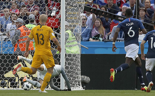 終場前9分鐘關鍵破網！世足奪冠熱門法國  2比1力克澳洲