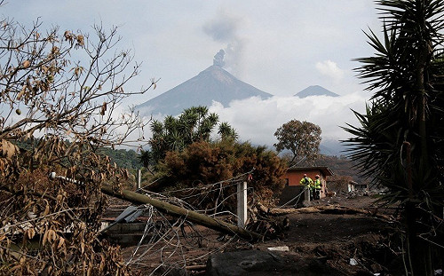 火山爆發釀110死 瓜地馬拉又傳規模5.6地震