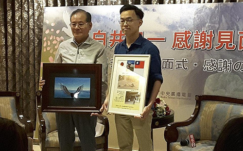 跨海終圓夢  日人來台道感謝