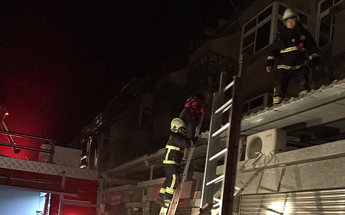 嘉義朴子凌晨惡火 婆媳及子女4人嗆傷送醫