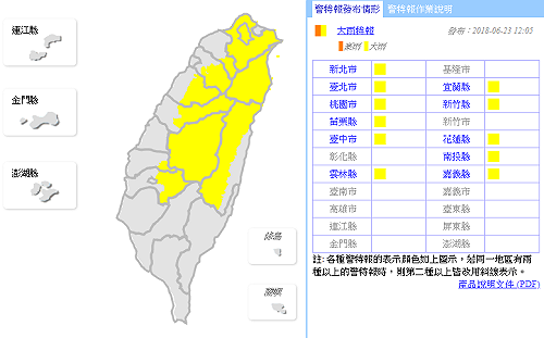 快訊》午後對流再發威！氣象局針對11縣市發布大雨特報