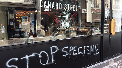 法國恐怖素食民兵橫行  1.8萬肉販求警保護