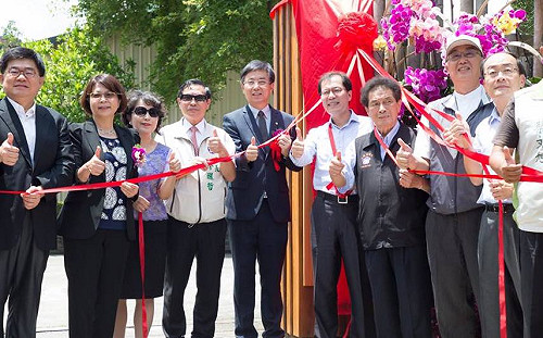 文化資產而非交通路線 　吳芳銘：阿里山鐵路揭牌　前進世界文化遺產