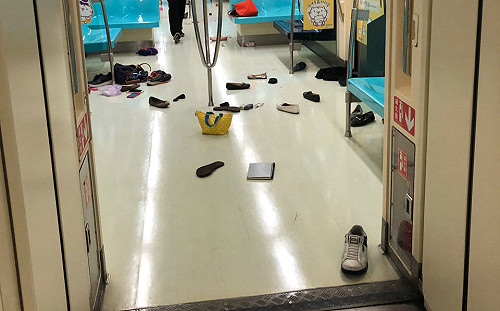 北捷驚魂 老鼠害車廂旅客尖叫逃竄