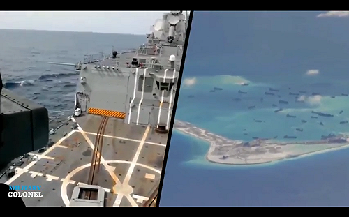 國防部證實：美軍2艘驅逐艦  今天上午航經台灣海峽