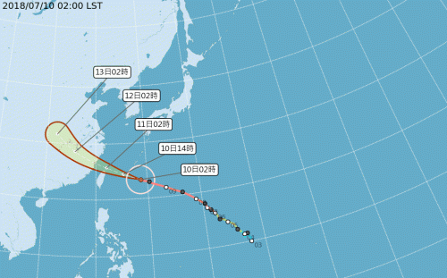 颱風停班課看這裡》北北基桃下午4時起停班停課  宜蘭下午3時起停班停課