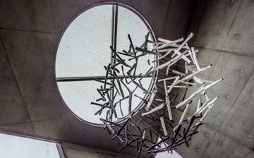 高雄氣爆現塲裝置藝術完工   象徵重生與希望