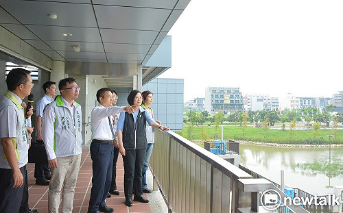 視察彰化防洪成效  蔡英文：魏明谷是低調但會做事的人