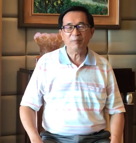 阿扁錄影賀北社社慶 籲年底大選「百萬阿扁們站出來」