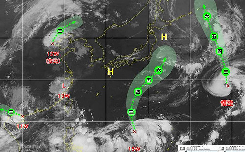 「準雲雀」最快今形成颱風！一圖秒懂3大熱帶低壓未來發展