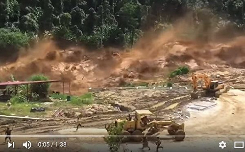 寮國水壩崩塌數百人失蹤 6600人無家可歸