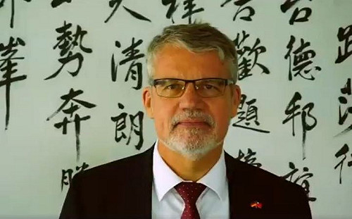 離任前道別 德在台協會處長：台灣是很特別的國家