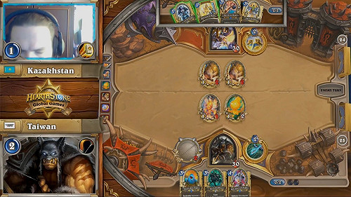 《爐石戰記》HGG世界大賽第2周  台灣將對上泰國