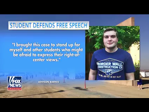 穿挺川普T恤上學遭糾正停學  官司和解  校長道歉