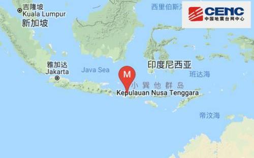印尼龍目島6.4級淺層強震 至少3人死亡