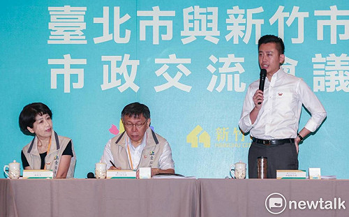 挺柯不挺姚？林智堅強調：市政交流 勿過度聯想