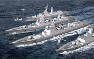 日媒：台國防部指共軍艦隊 首度接近夏威夷