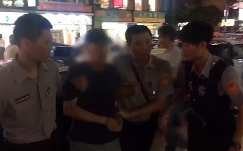 男攜汽油桶闖立院揚言縱火 遭警逮捕送辦