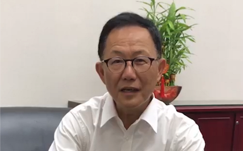 丁守中秀香蕉 要求公投非核家園