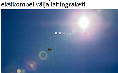 北約演習出包  西班牙誤在愛沙尼亞射出導彈