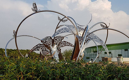 花博外埔園區蝴蝶飛舞  搭配台灣百合傳遞在地精神