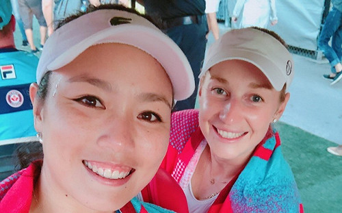 詹詠然晉羅傑斯盃女雙4強  追平個人最佳戰績