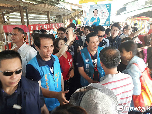 馬英九桃園幫陳學聖站台   打贏這場選戰2020才有機會