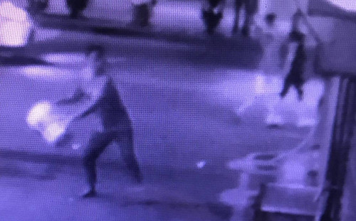 嘉義市噴水雞肉飯遭潑漆案 警方16小時破案