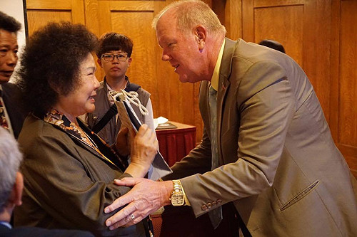 同慶之旅隨行  陳菊強調：與猶他州持續發展經貿交流