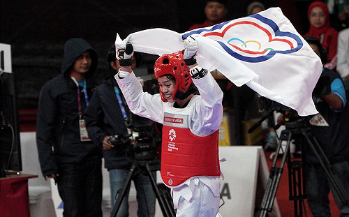 亞運》中華健兒發威！跆拳好手蘇柏亞搶下一金