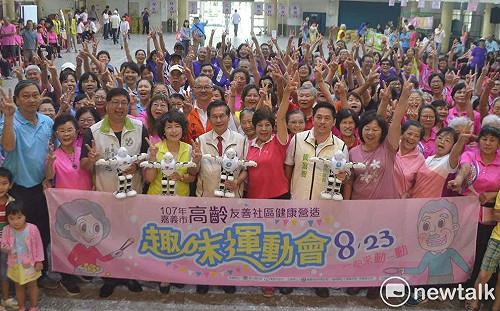 搶搭機器人熱潮！涂醒哲推智慧健康城市